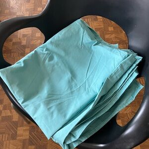 (2) set of 3.6 yds 100% Kona® Cotton Solid Sage Blue Green Fabric Cover Material